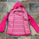 New Balance NB Women’s Full Zip Pink Lined Hoodie Jacket Size Medium Photo 10