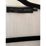 House of Harlow 1960 x Revolve Vina Blouse Silver size Small Photo 4