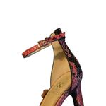 Vince Camuto  VC-Balindia Watermelon Retro Python Heels Size: 7.5 Photo 2