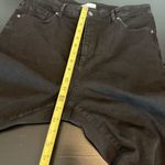 Loft  curvy skinny Black Denim Pants size 32/14 women’s Photo 5