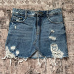 ZARA  Mini Denim Skirt Photo 0