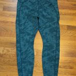 The North Face Womens XXL Sunset Pass Jacquard TightGreen Turquoise Leggings Photo 5