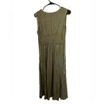 Shoreline Olive Boho Embroidery Dress Photo 2