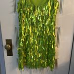 Neon Lime Green Party Dress Size 2 Photo 9