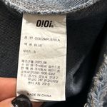 [NEW JEANS] X OIOI sz small layered skirt denim pants OI1C2MPL97BLA OFFICIAL MD Blue Photo 12