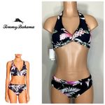 Tommy Bahama New.  ginger flower halter bikini. XS-top/S-bottom. Retails $174 Photo 1