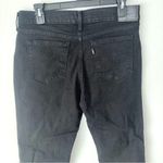 Levi's Levi’s Women’s 505 Straight Leg Jeans Black Denim Size 29 Capsule Wardrobe Basic Photo 6