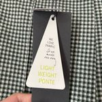 Lysse NWT Lyssé Plus Women's Size XL Harley Gingham Jacquard Wide-Leg Crop Ankle Pants Photo 7