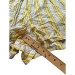 Torrid  Pull On Stretch Linen Shorts Mid Rise 4X Stripe Butter Yellow NWT #V9-1 Photo 7