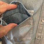 Lee 🌟🌟🌟BOGOHO 🌟🌟🌟 Pearl Snap Shimmer Denim Shirt-small Photo 6