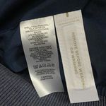 Loft Women's Small Gray Bomber Jacket Full Zip Up Pockets Lined Dark Academia Photo 5