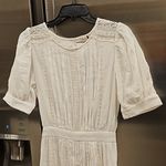 💕SPELL💕 Jolene Lace Cut Out Midi Dress ~ Antique White Medium M NWT Photo 12