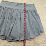 Aerie OFFLINE by  Pleated Tennis Skirt in Sky Blue Photo 9