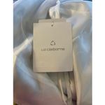 Liz Claiborne Blue Green Floral Print Silk Dress - Size 8 NWT Photo 3