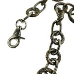 Belly Body Chain Link Belt One Size 40 in Lobster Clasps Vintage u Silver Photo 1