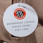 Blondo Laureece Waterproof Suede Ankle Booties Block Heel Side Zip Tan 10M Photo 10