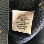 Philosophy Sweater Crew Neck Tiger Stripe Textured Brown Black XS Photo 3