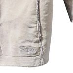 Split 100% Leather Shearling Beige Coat Jacket Size Medium Full Zip Casual Boho Tan Photo 2