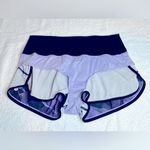 Lululemon  Athletica Purple and Black Athletic women Shorts Dynamic Design Photo 3