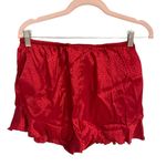 PRETTY GARDEN ELEGANT RED LEOPARD SPAGHETTI STRAP PAJAMAS SHORT SET Photo 5