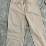 NYDJ Women's Straight Leg Jeans - Cream Beige Size 8P Photo 2