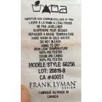 Frank Lyman Women's Dress 68256 Lace Lined‎ Open Back Cap Sleeve Size 6 NWT Blue Photo 5