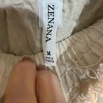 Zenana Outfitters NWOT  Cream High Waist Shorts Photo 3
