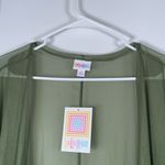 LuLaRoe  Olive Avocado Green Lindsey Open Cardigan Size Medium NWT #0957-AZ Photo 1