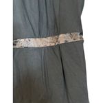 The Limited  Black Scoop Neck Short Sleeve Back Tie Blouse Women Sz S Photo 4