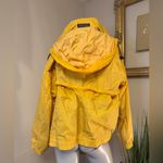 Pacific trail  Jacket Womens Small Yellow Full Zip Hooded Windbreaker VINTAGE Photo 6
