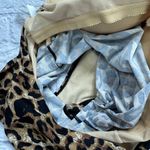 Newport News  One Piece Swimsuit Size 14 Bandeau Leopard Sequin Halter Photo 8