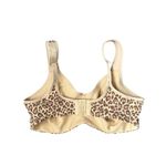 Leopard Print Full Coverage Bra 40DD Maximalist 90s Y2K Retro Soft Glam Lingerie Size XL Photo 1