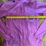 Columbia Arcadia Windbreaker Jacket Womens Small Purple Hoodie Full Zip Outdoor Photo 3