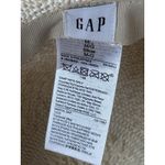 Gap 100% Paper Straw Hat Womens Gold Band Wide Brim Sun Beach Pool Vacation Photo 2