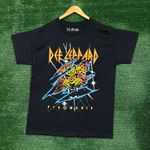 Def Leppard Pyromania Rock Till You Drop Tour 93 Rock Band T-Shirt Size Large Photo 0