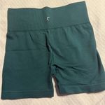 Zyia -Women's Green High-Waisted Shorts Photo 2