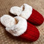 J.Crew Factory Red Cable Knit Slip Photo 0