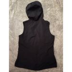 Eddie Bauer  Women’s Black Hooded Nylon Full Zip Utility Hiking Vest Photo 3