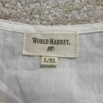 World Market Ivory Ruffle Sleeve Mini Dress White Size undefined Photo 6