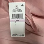 Slny Womens Two-Piece Pink Capelet Jacket Dress Rhinestone Keyhole Neckline Plus 22w Photo 9