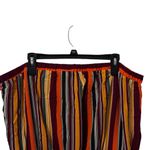Toxik 3 Women's Size 3X Stripe Wide Leg Romper Jumpsuit Jumper Pants Pockets Orange Photo 1