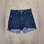 American Eagle  Outfitters Dark Blue Super Stretch Jean Shorts Photo 1