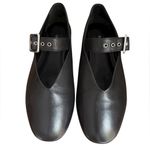 COS  Buckle Black Ballet Maryjane Flats size 37 Photo 2