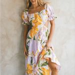 Sabo Skirt NWT  Poppi Maxi Cutout Dress Size 6 Medium Floral Boho Photo 2