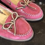 Sperry red cranberry suede wedges women’s size 8 Wedge Shoes Photo 8
