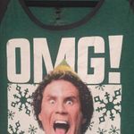 Elf Green Baseball shirt Buddy the Elf Christmas Size L Photo 2