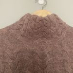 Garnet Hill  Light Purple 100% Cashmere Turtle Neck Sweater Size Small Photo 3