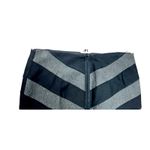 White House | Black Market Black Grey Chevron Ponte Pencil Skirt 2 NWT Academia Photo 5