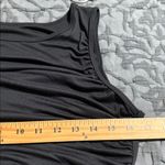 Halara  medium Ribbed Boat Neck Asymmetric Ruched Pocket Flowy Maxi Casual Dress Photo 5