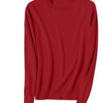 None New Red Long Sleeve Sweater M Photo 1